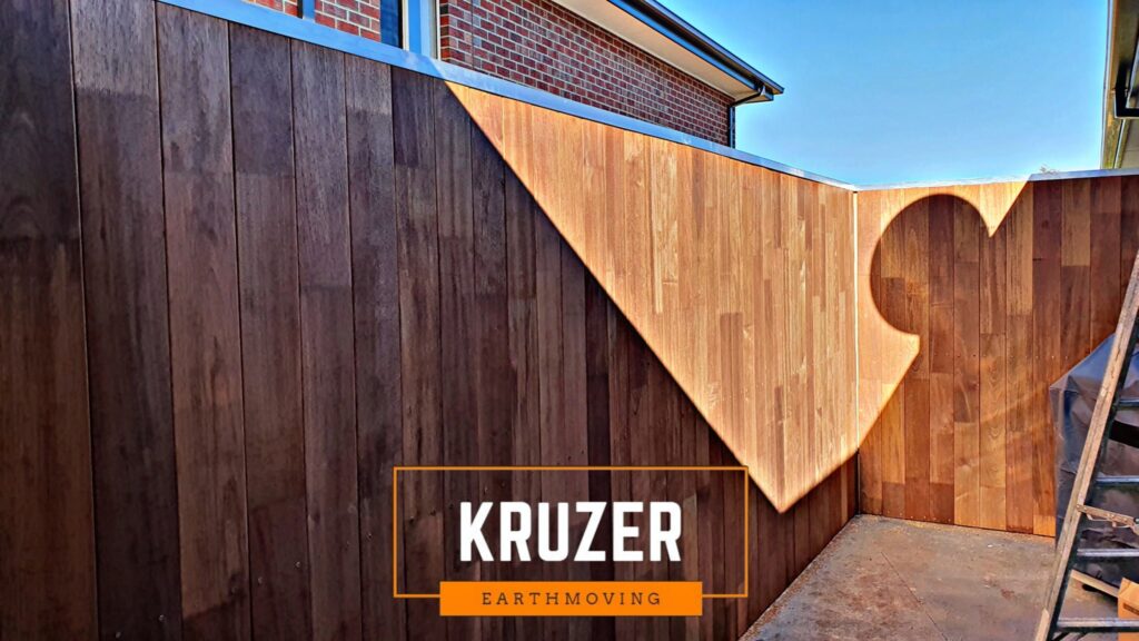 Kyneton Timber Retaining Wall Builders - Kruzer Earthmoving