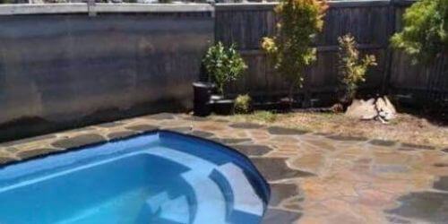 landscaping design - paving - spa - pool