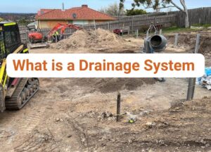 What is a Drainage System - Kruzer Earth Moving