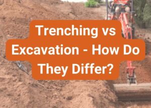 Difference between trenching and excavation-Kruzer Earthmoving
