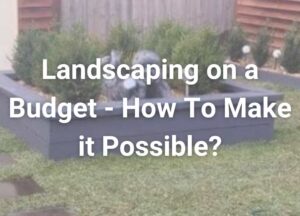 Landscaping on a Budget-Kruzer Earthmoving